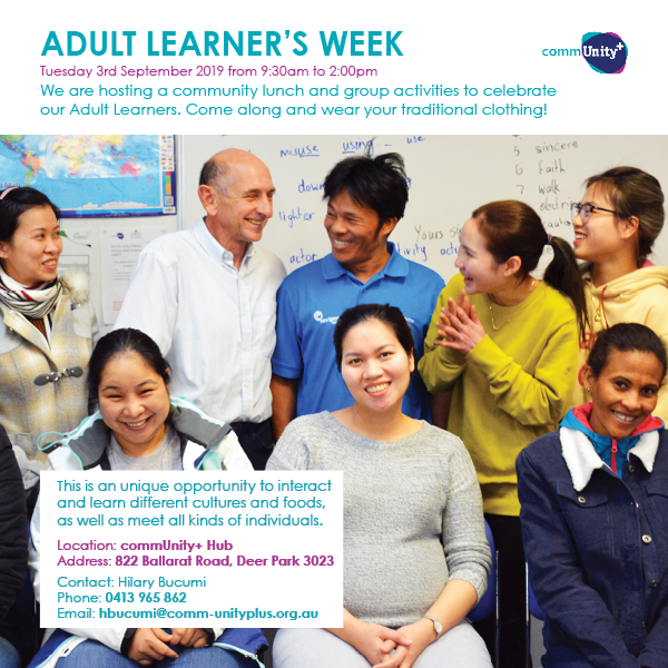 2019 08 29 Adult Learners Week